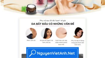Mẫu theme ladipage Viên uống Trị Nám Kawaii Secret