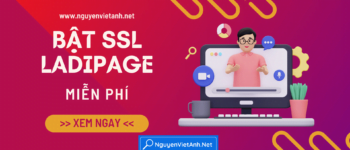 Bật SSL Ladipage miễn phí