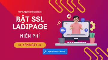 Bật SSL Ladipage miễn phí