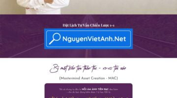 Khóa học Bí mật kiến tạo thần tốc tài sản NVA1804