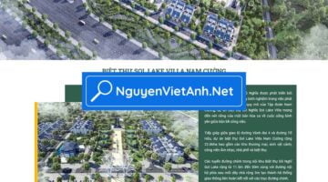 Theme mẫu landing page BĐS Hinode Royal Park NVA2032