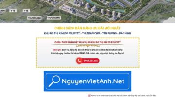 Theme mẫu landing page BĐS Kim Đô Policity NVA2046