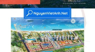 Theme mẫu landing page BĐS Thanh Long Bay NVA2081