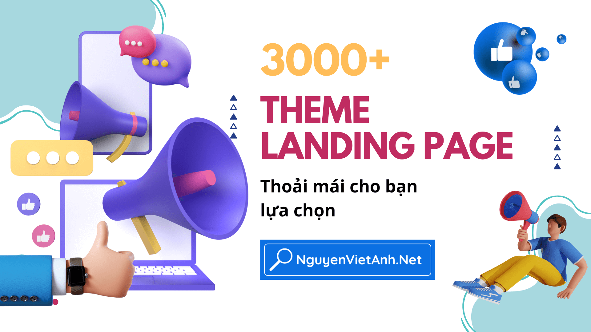 3000 Theme Landing page