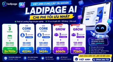Ladipage AI chi phí rẻ nhất